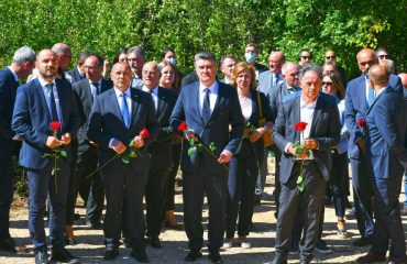 Croatia: Authorities hold commemoration of Serb victims in Grubori village