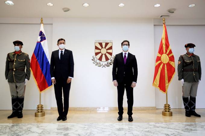 Slovenia supports North Macedonia on its path to EU, Pahor says