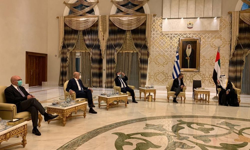 Greece: Mitsotakis on an official visit to the UAE, investments and cooperation in Foreign Policy and Defence high on the agenda