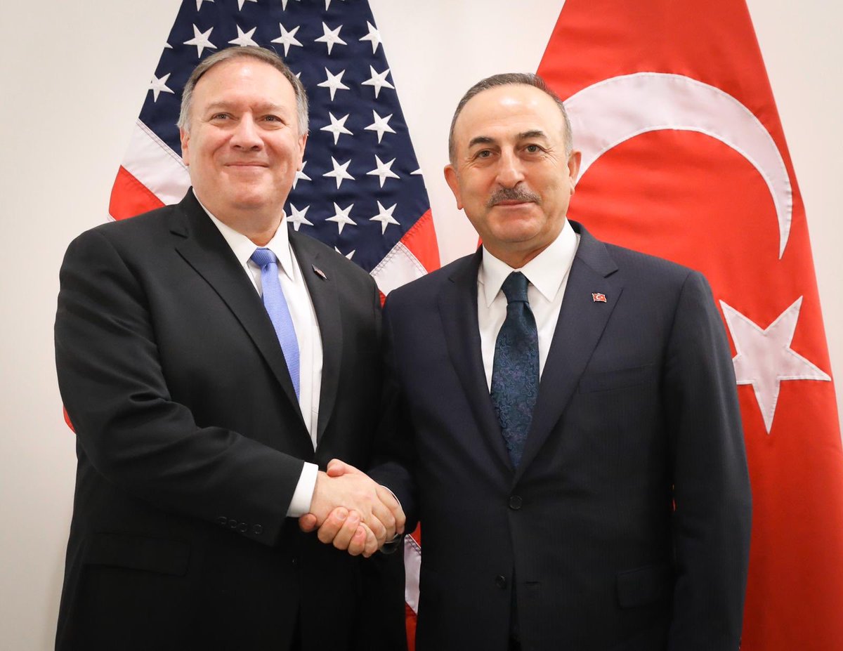 Turkey: Cavusoglu and Pompeo speak over the phone