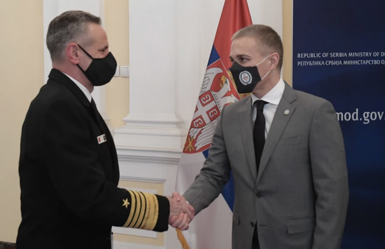 Serbia: Stefanovic meets with NATO Joint Forces Commander in Naples
