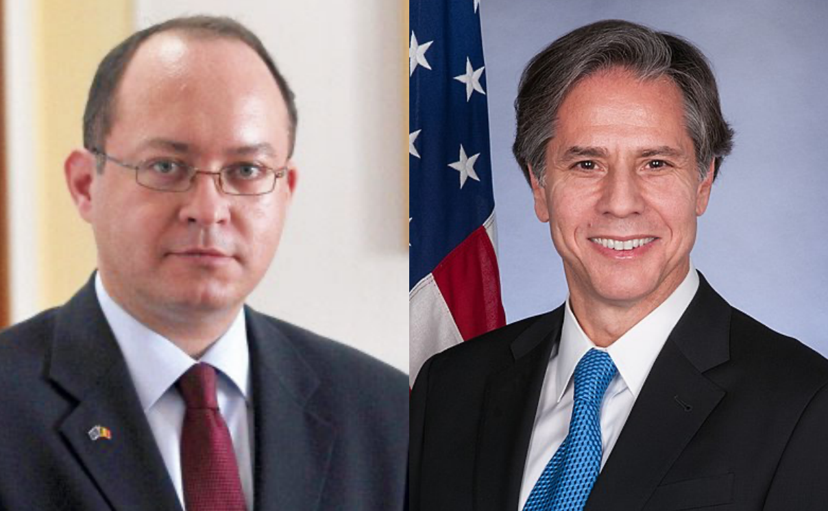Romania: Aurescu contacts new US Foreign Minister