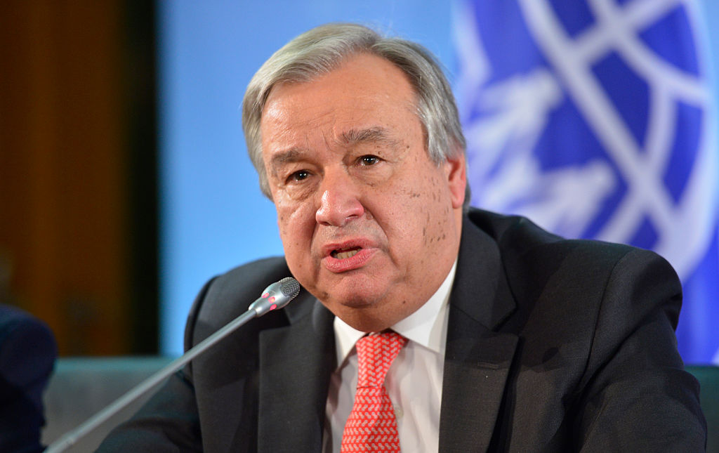 Guterres: The SC mandate for the Cyprus issue refers to a bi-zonal, bi-communal solution