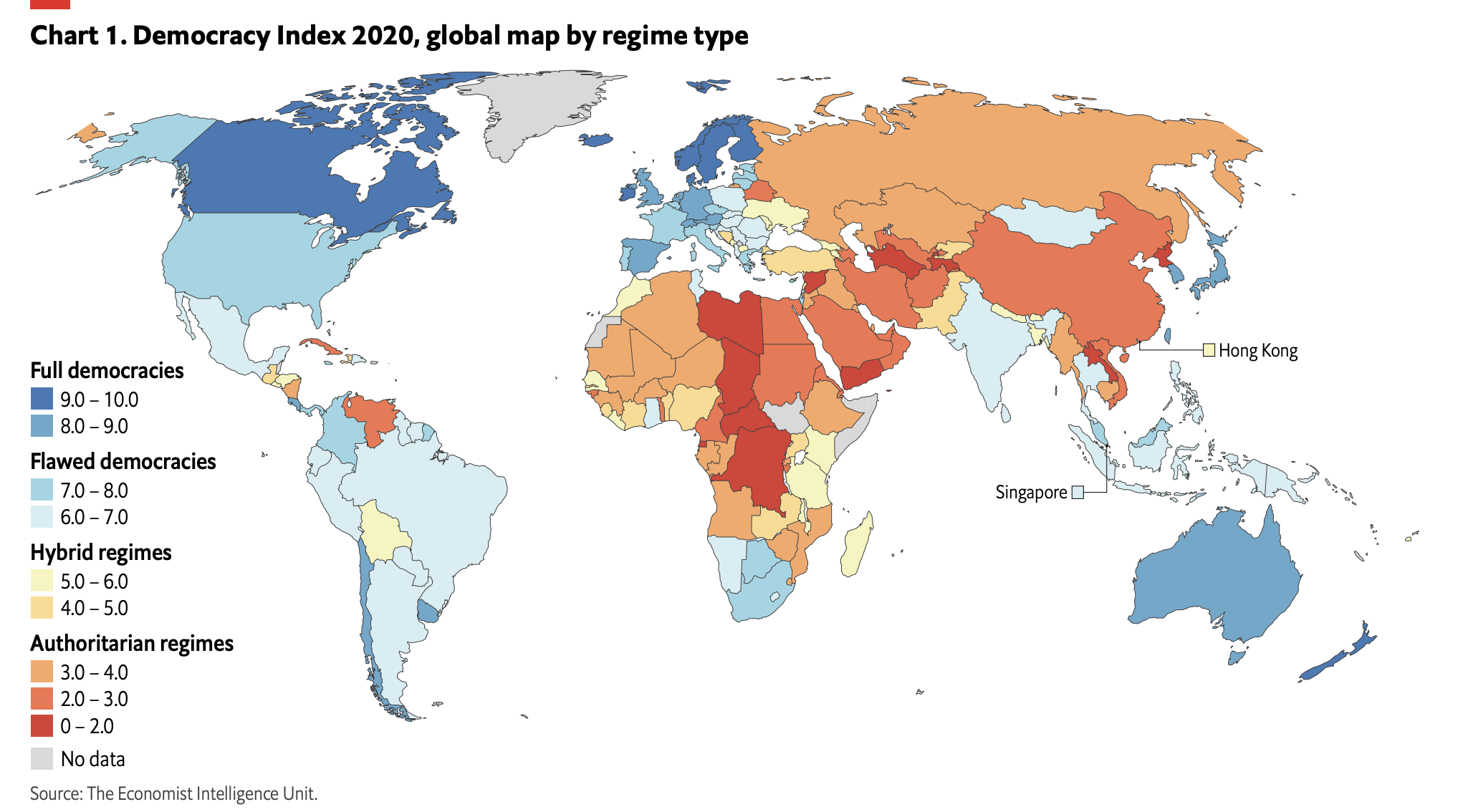 Democracy Index: The Balkan EU countries are the most democratic