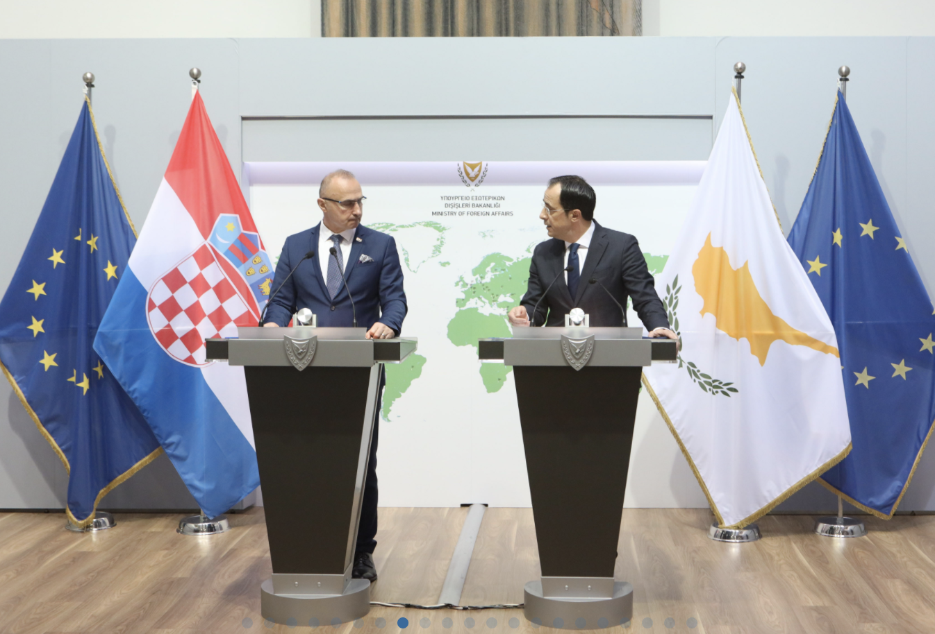 Croatia: Grlić Radman, Christodoulides discuss deepening of bilateral relations and co-operation in Nicosia