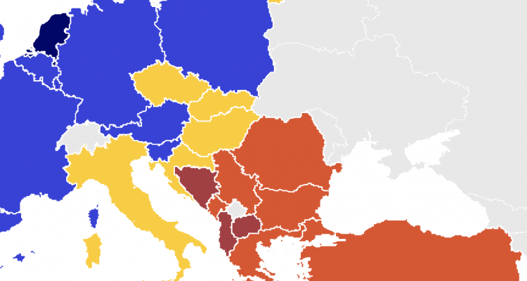 The Balkan countries at the bottom of the 2021 Media Literacy Index