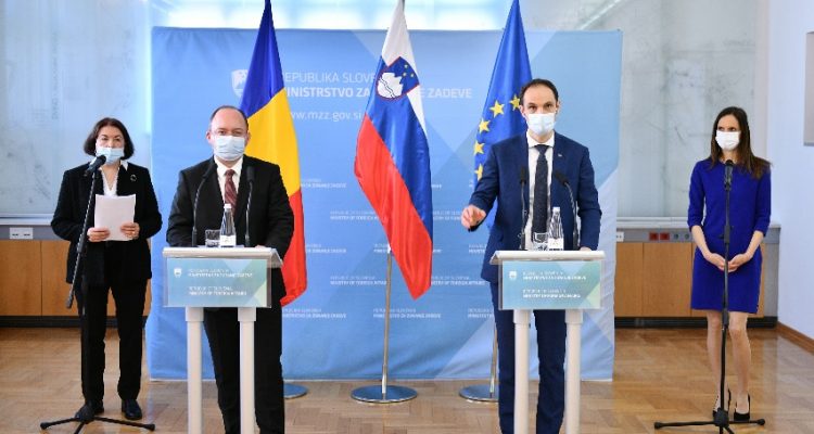 Slovenia: Minister Logar meets with Romanian counterpart