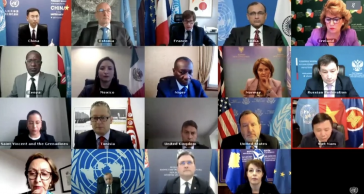 Tensions rise at UN Security Council virtual meeting following quarrel over Kosovo symbols
