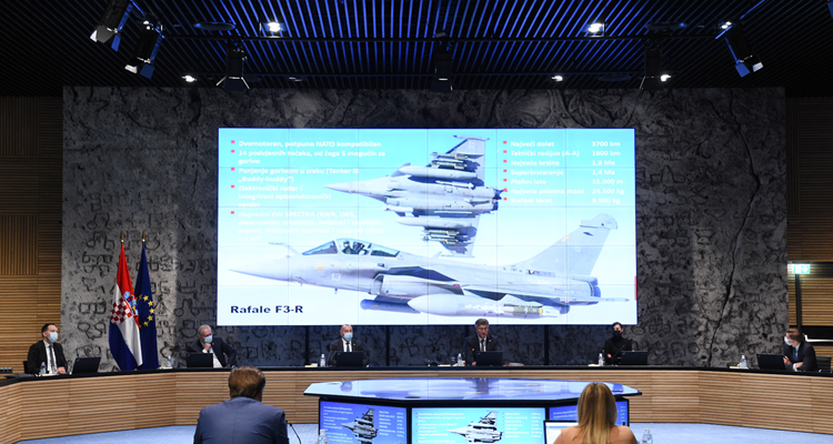 Croatia to procure 12 French Multi-Role Fighter Aircraft