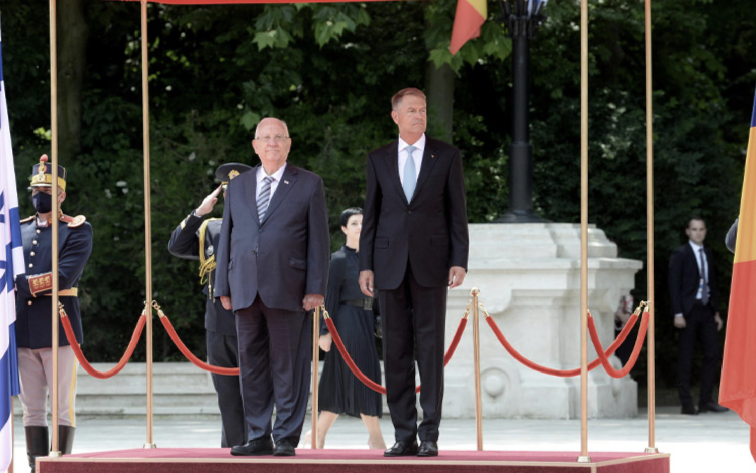 Romania: Israeli President pays official visit for second day