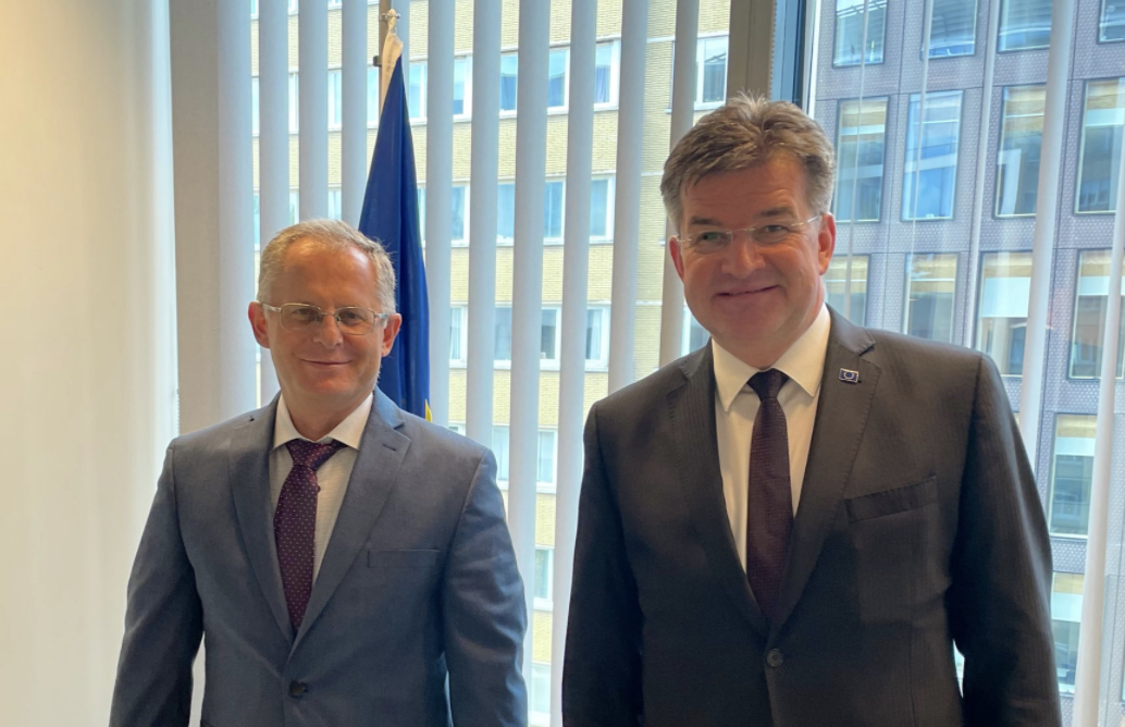 Lajcak: The Belgrade-Pristina dialogue is political, not technical