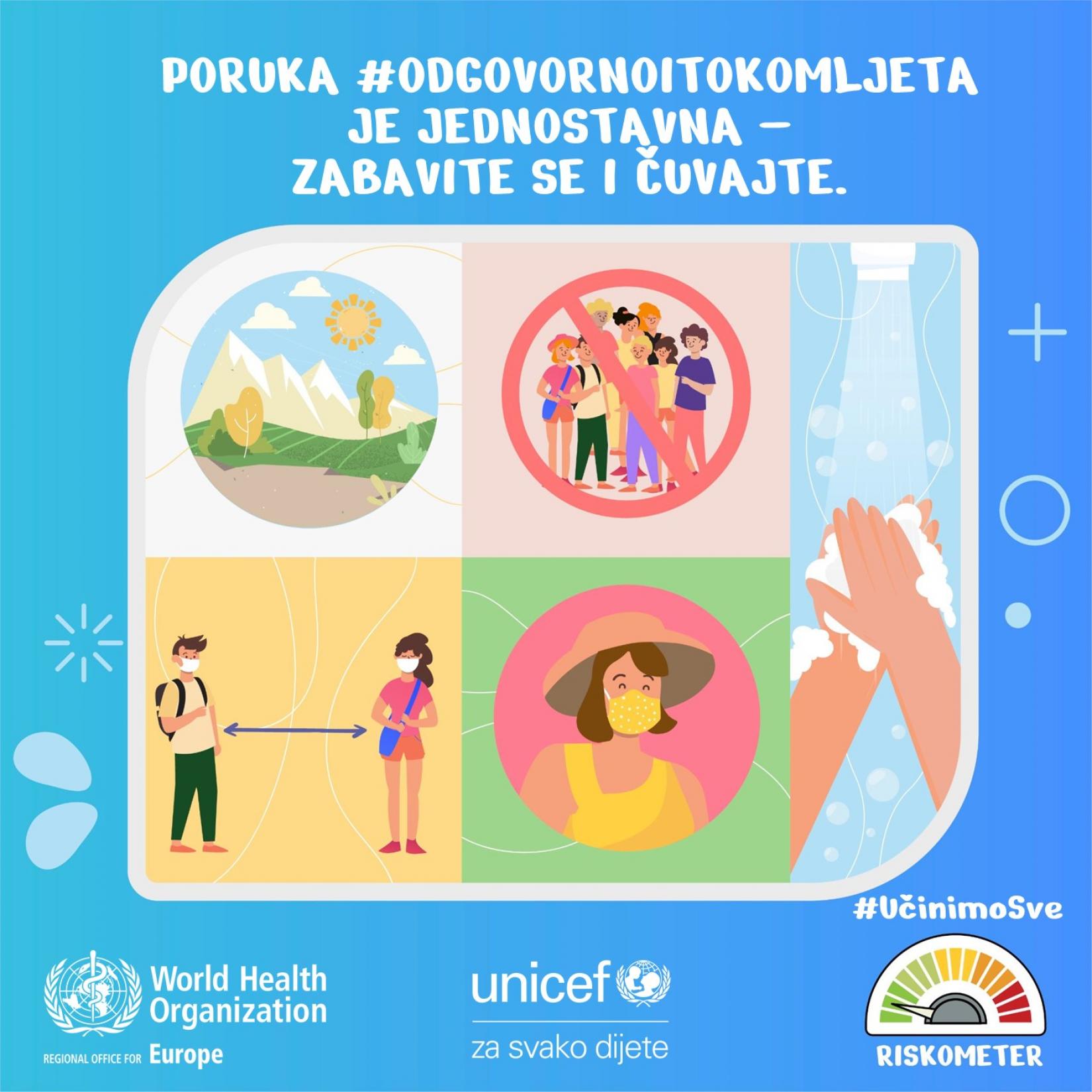 BiH: UNICEF supports the #SummerSense campaign