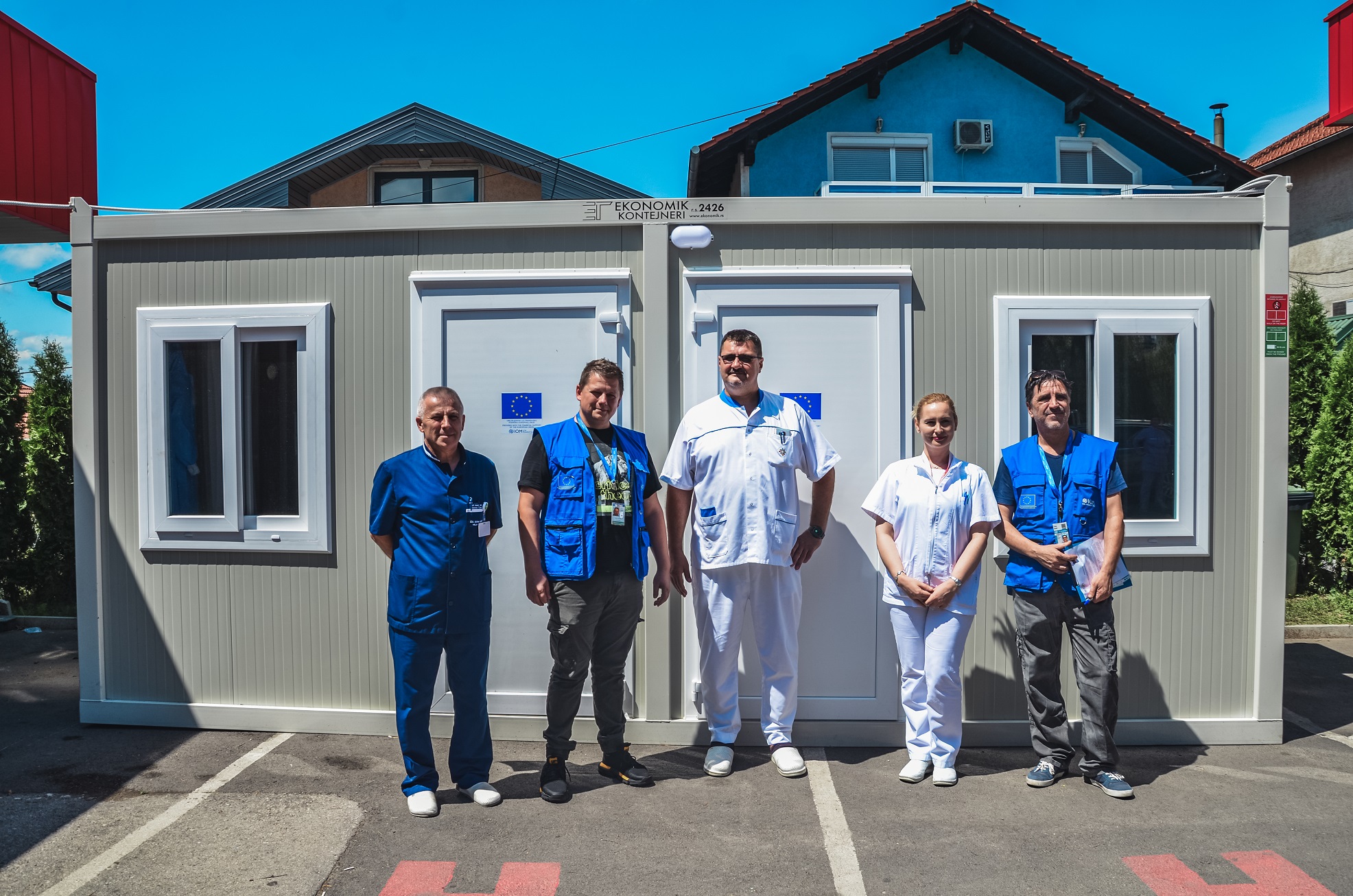 BiH: IOM and EU donated the equipment