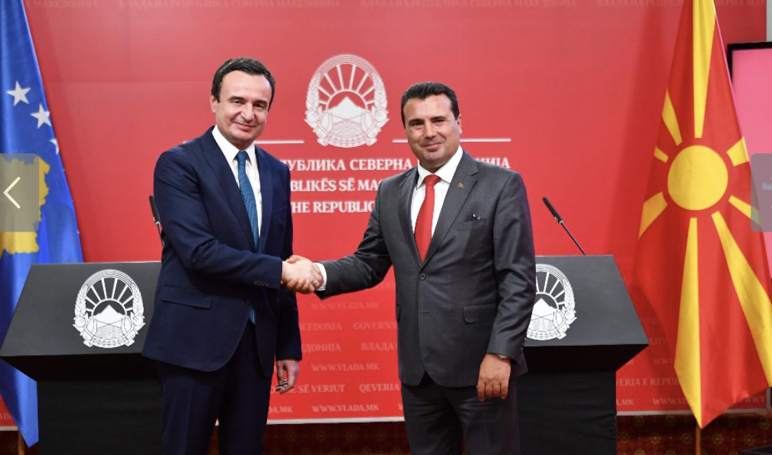 Zaev and Kurti: We have strong political will to strengthen and deepen bilateral relations and cooperation in all areas