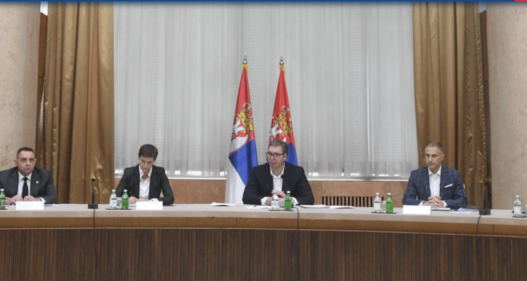 Serbia: The National Security Council met