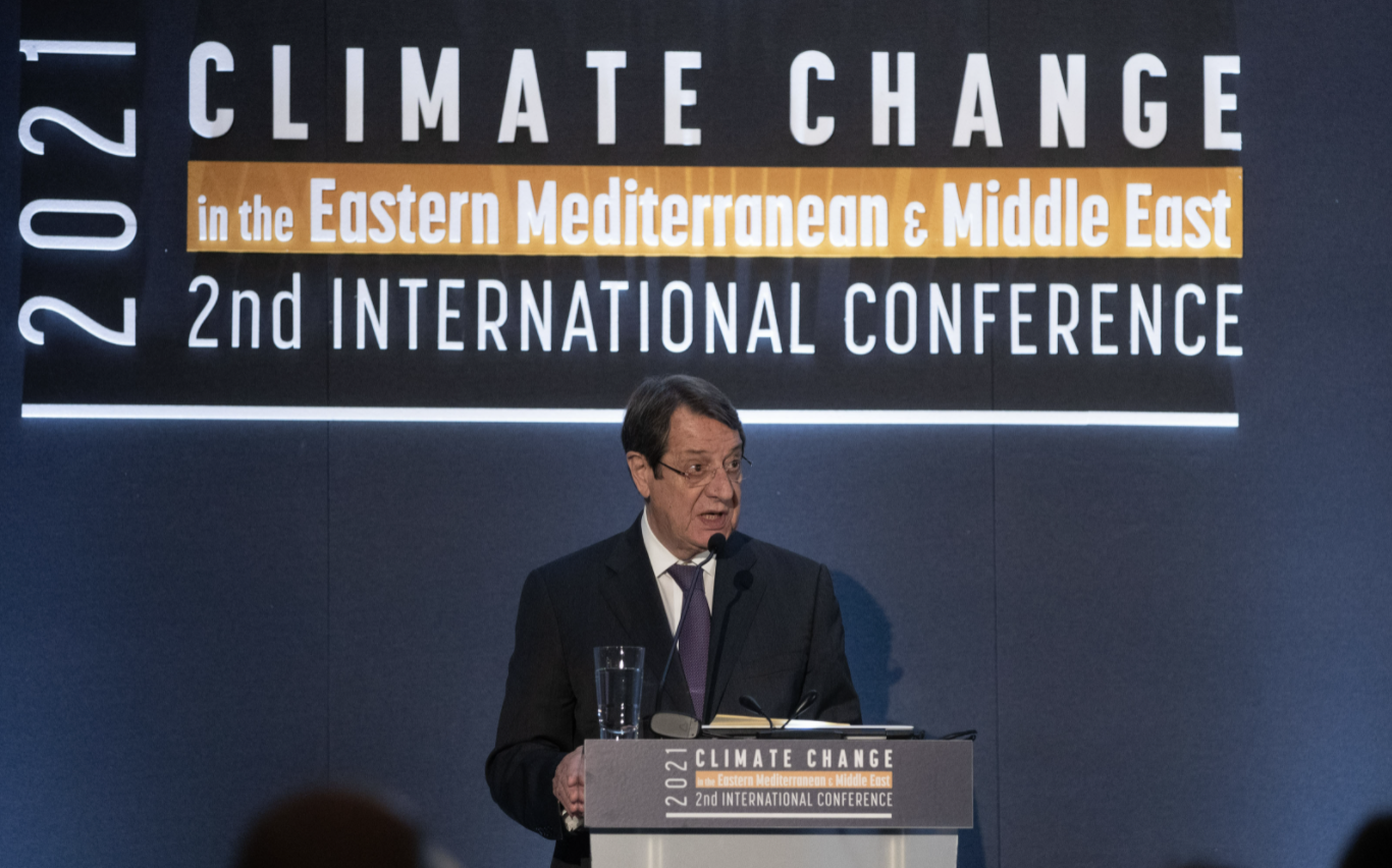 Anastasiades: Cyprus determined to achieve the goals of the Paris Agreement