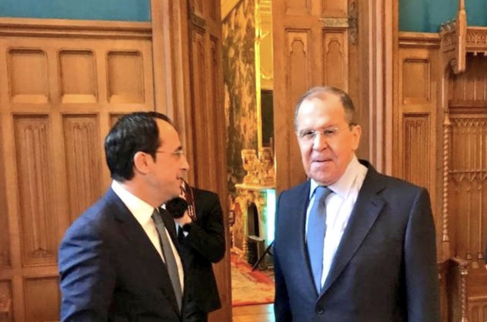 Christodoulides and Lavrov discussed the strengthening of bilateral relations between Cyprus and Russia