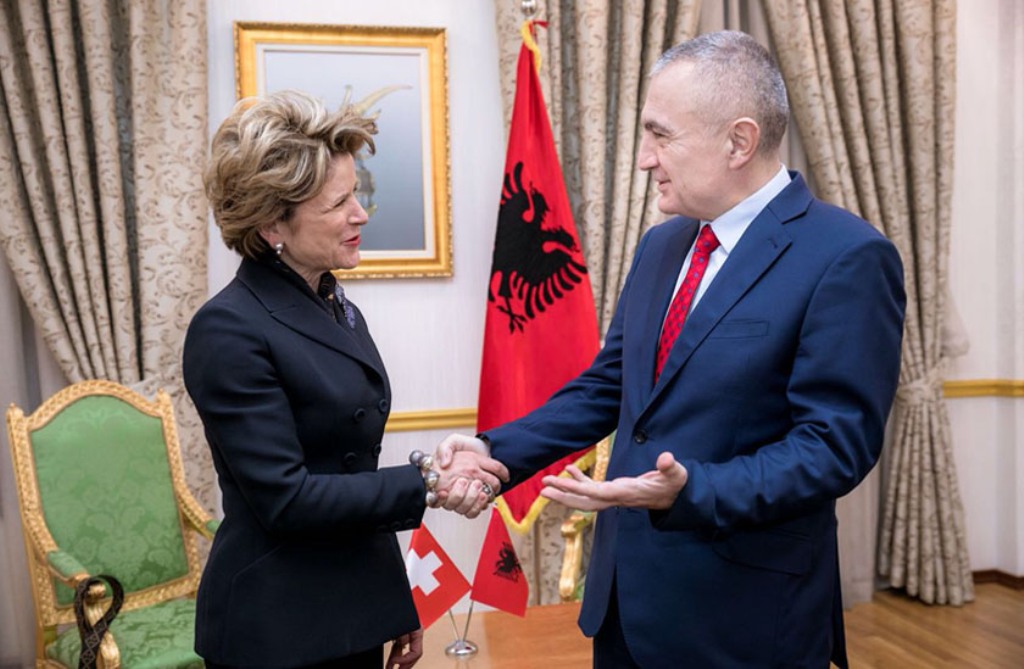 Albanian President: Switzerland is one of the biggest contributors