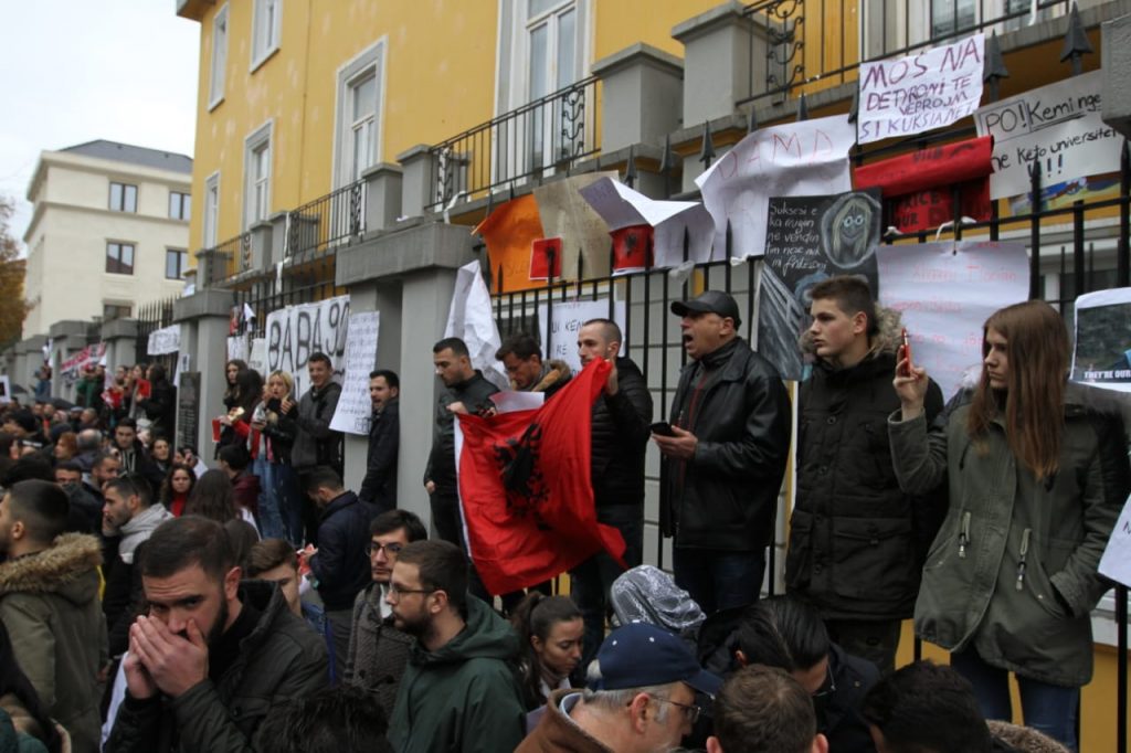 Albania swept by protests