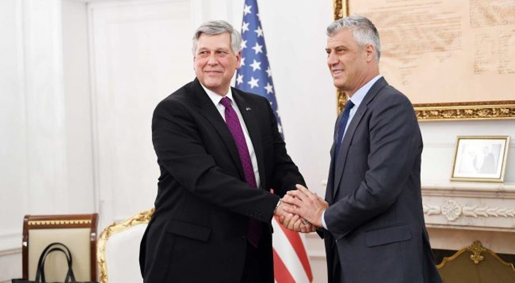 Thaçi: Partneriteti me SHBA-të është jetësor për Kosovën