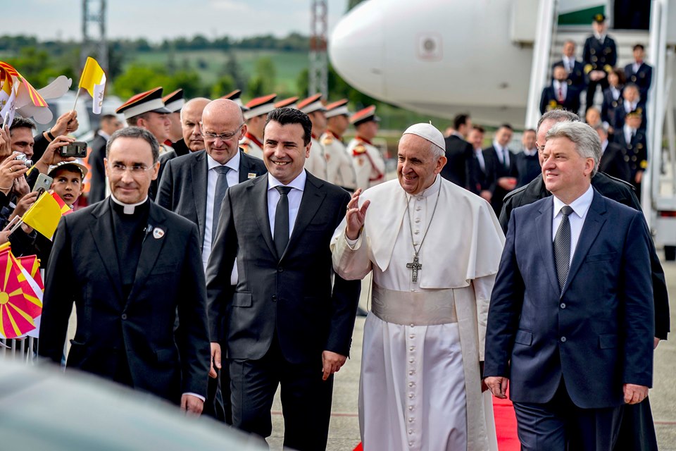 Papa Françesku në Shkup