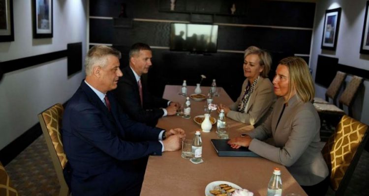 Thaçi e Mogherini diskutojnë për dialogun