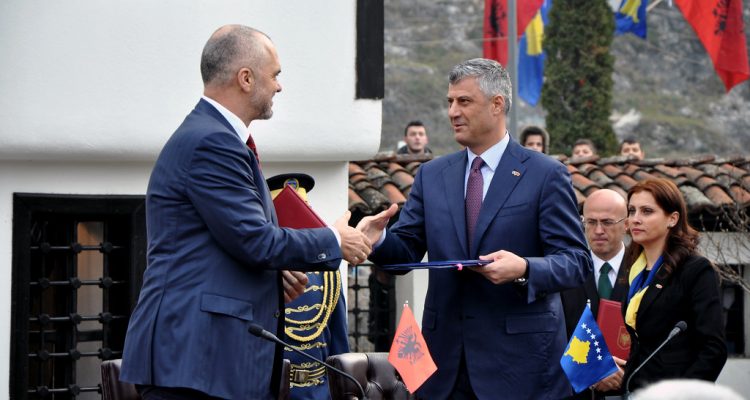 Kosova dhe Shqipëria synojnë ta heqin kufirin ndërmjet dy vendeve