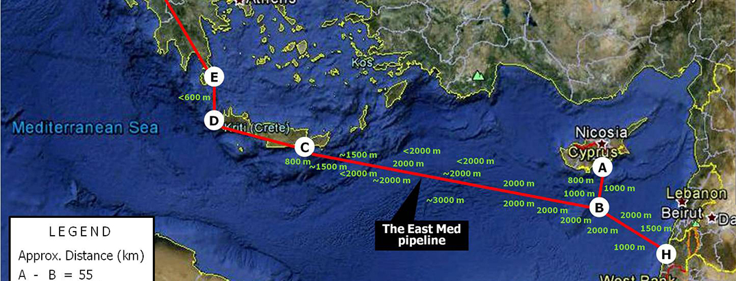 Προίκα 35 εκ. ευρώ για τον EastMed