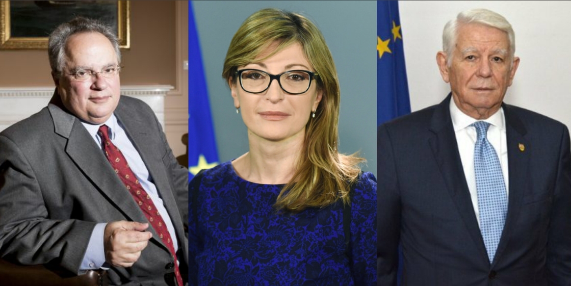 Τριμερής συνάντηση των ΥΠΕΞ Ελλάδας, Βουλγαρίας, Ρουμανίας στο Βουκουρέστι στις 12 Μαρτίου.