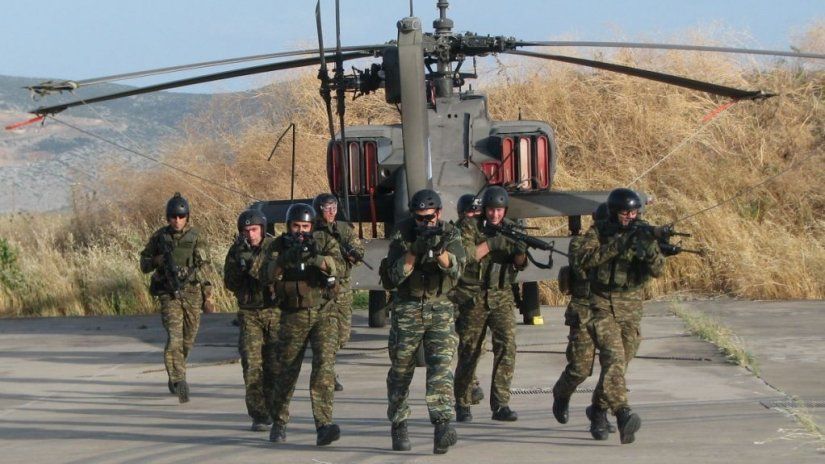 Κοινή στρατιωτική άσκηση Ελλάδας, Βουλγαρίας, Ρουμανίας και Σερβίας στην Αττική.