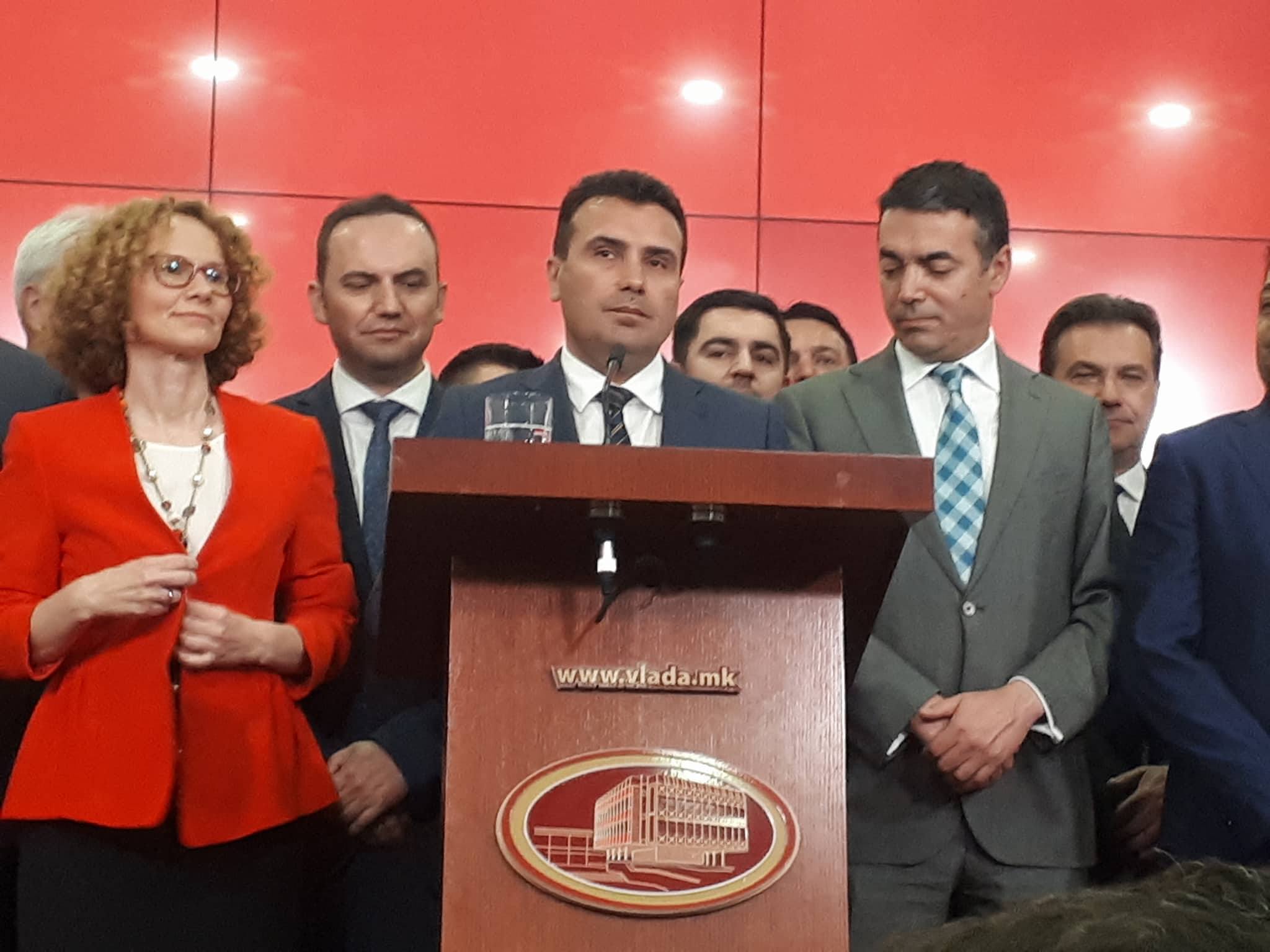 Zaev: Ενισχύεται η εθνική ταυτότητα των Μακεδόνων