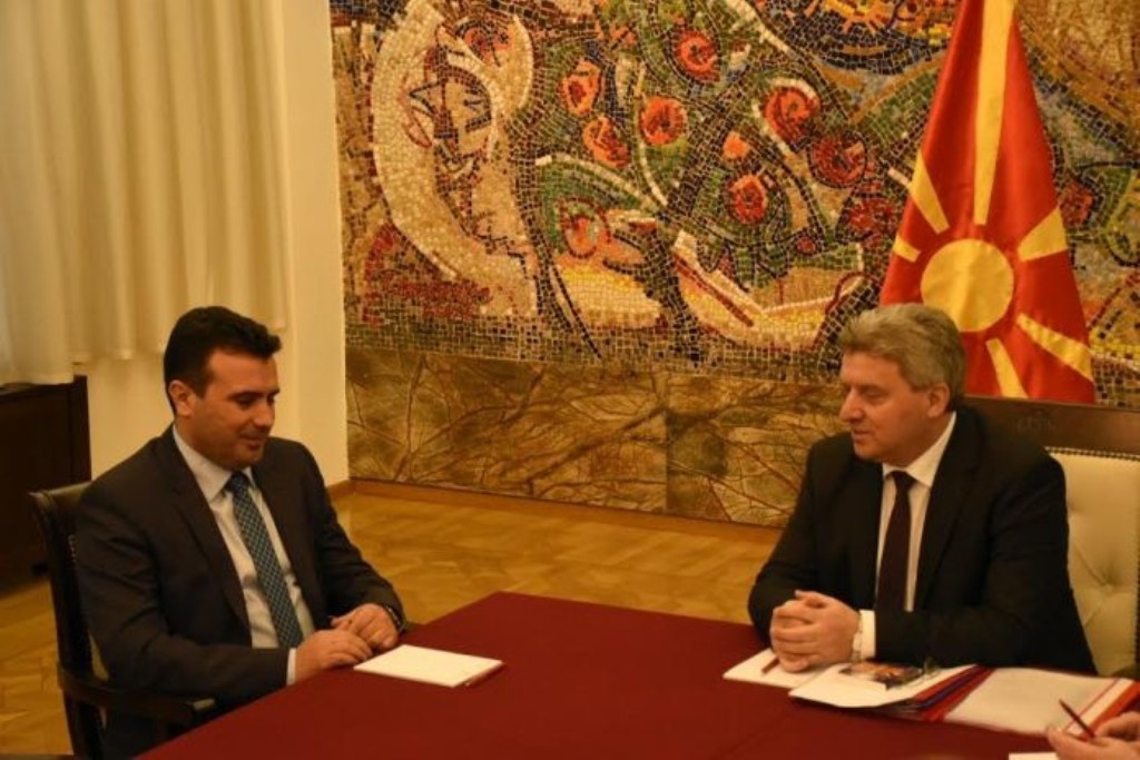 Ο Ivanov διέκοψε τη συνάντηση με τον Zaev, με θέμα τη συμφωνία για το ζήτημα του ονόματος