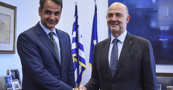 Συστάσεις Μητσοτάκη σε Moscovici, να είναι πιο προσεχτικός.