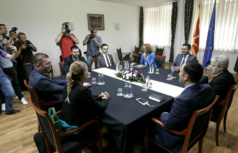 ΠΓΔΜ: Χωρίς αποτέλεσμα η σύσκεψη των πολιτικών αρχηγών για το δημοψήφισμα