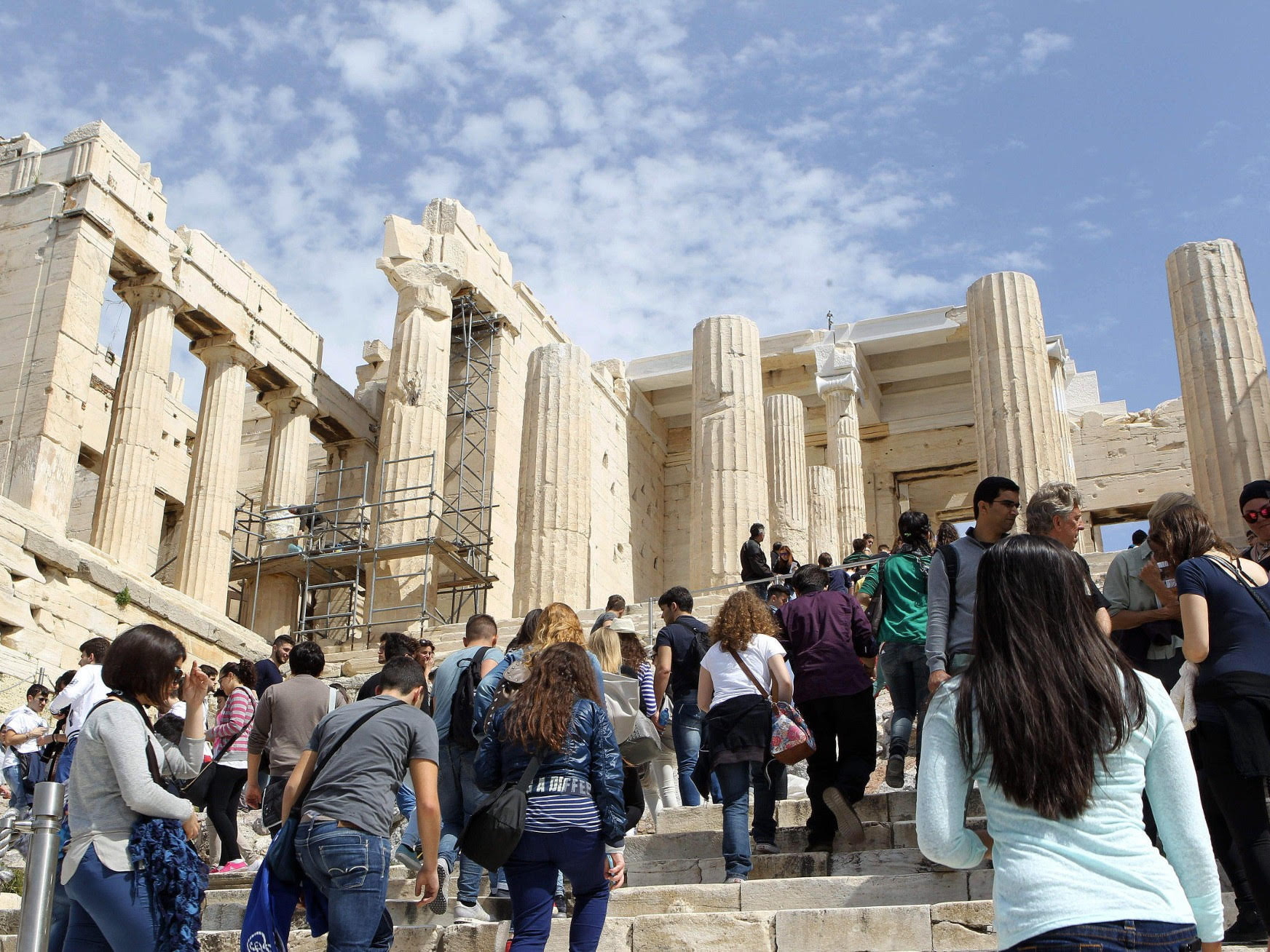 Αύξηση 14,6% των τουριστών στην Ελλάδα