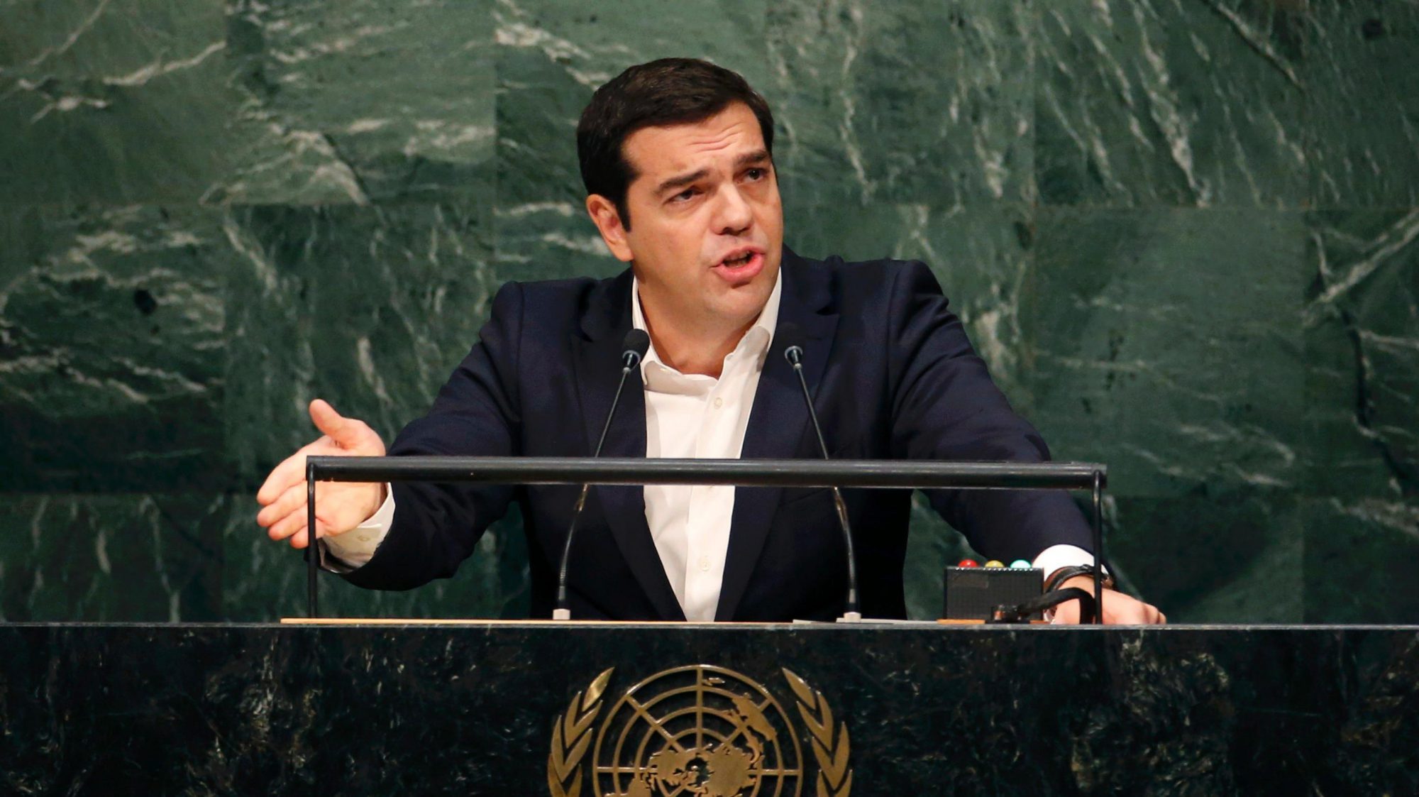 Ο Αλέξης Τσίπρας στη Γενική Συνέλευση του ΟΗΕ στη Νέα Υόρκη
