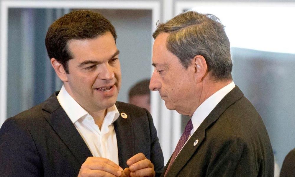 Ο Τσίπρας, ο Draghi και η «αιτία» της συνάντησης
