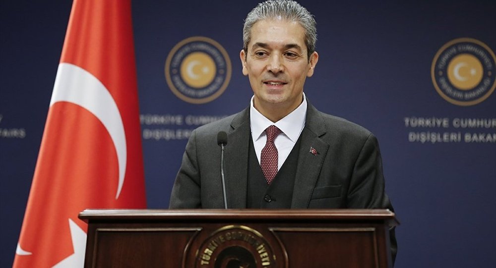 Aνακοίνωση εκπροσώπου Τουρκικού ΥΠ.ΕΞ., Hami Aksoy