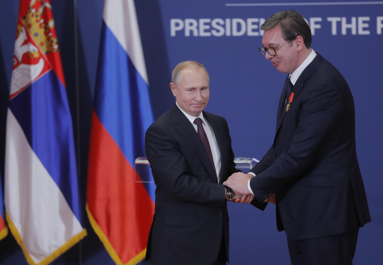 Putin: Μακρά ιστορία και παράδοση έχουν οι σχέσεις Ρωσίας-Σερβίας