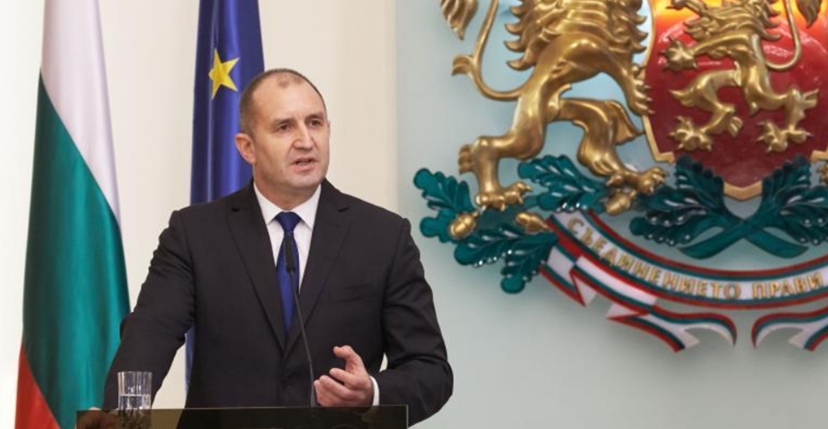 Ο πρόεδρος της Βουλγαρίας Radev θεωρεί αναπόφευκτες τις πρόωρες κοινοβουλευτικές εκλογές