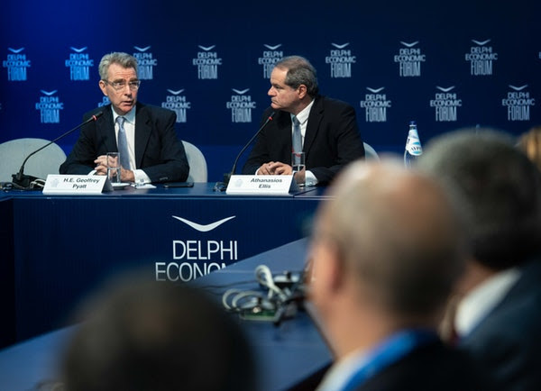 Geoffrey Pyatt: Με την συμμετοχή των ΗΠΑ η επόμενη τριμερής Ελλάδας- Κύπρου- Ισραήλ