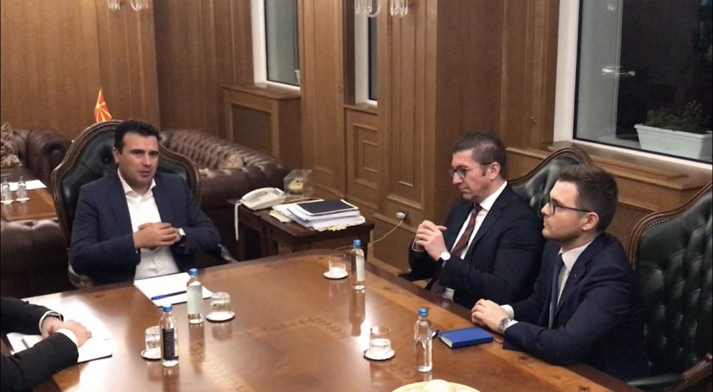 Ο Zaev και ο Mickoski δεσμεύτηκαν για δίκαιες και δημοκρατικές εκλογές