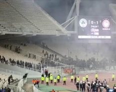 Πρώτη εφαρμογή του νέου σκληρότερου αθλητικού νόμου στην Ελλάδα μετά τα νέα επεισόδια