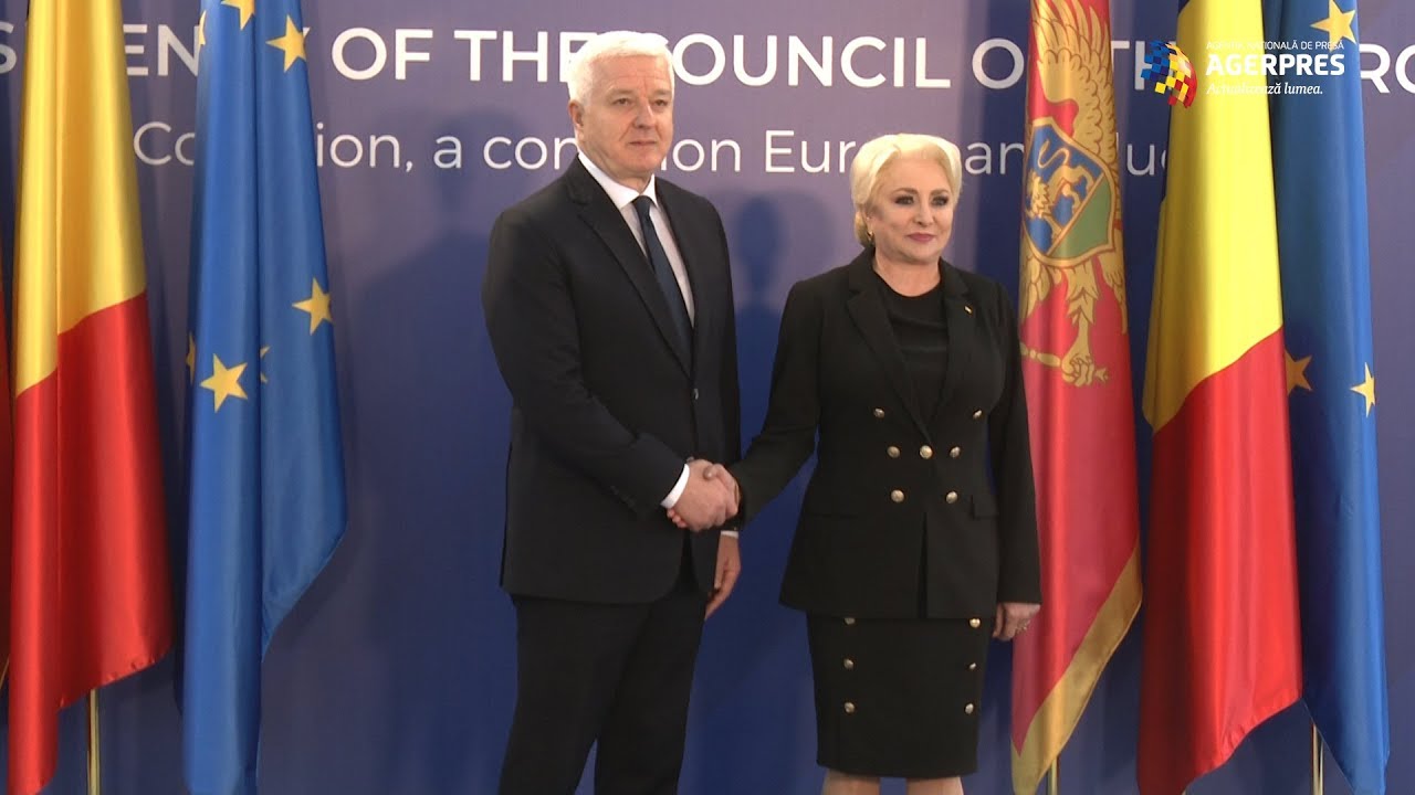 Σε θετικό κλίμα η επίσκεψη του Μαυροβούνιου Πρωθυπουργού στη Ρουμανία