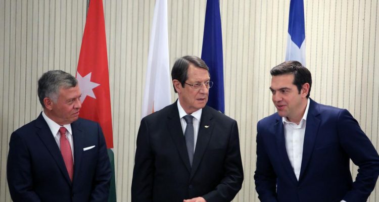 Στο Αμμάν η 2η τριμερής Σύνοδος Κορυφής Ελλάδας Κύπρου Ιορδανίας
