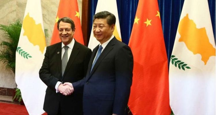 Συνάντηση Αναστασιάδη με τον Πρόεδρο της Κίνας