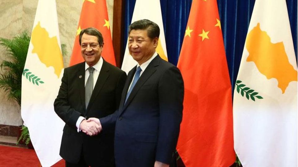 Συνάντηση Αναστασιάδη με τον Πρόεδρο της Κίνας