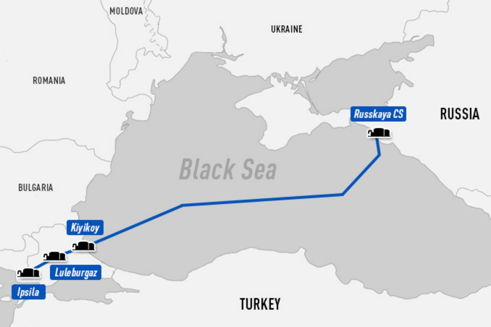 Τον Δεκέμβριο βάζει μπροστά ο αγωγός Turkish Stream