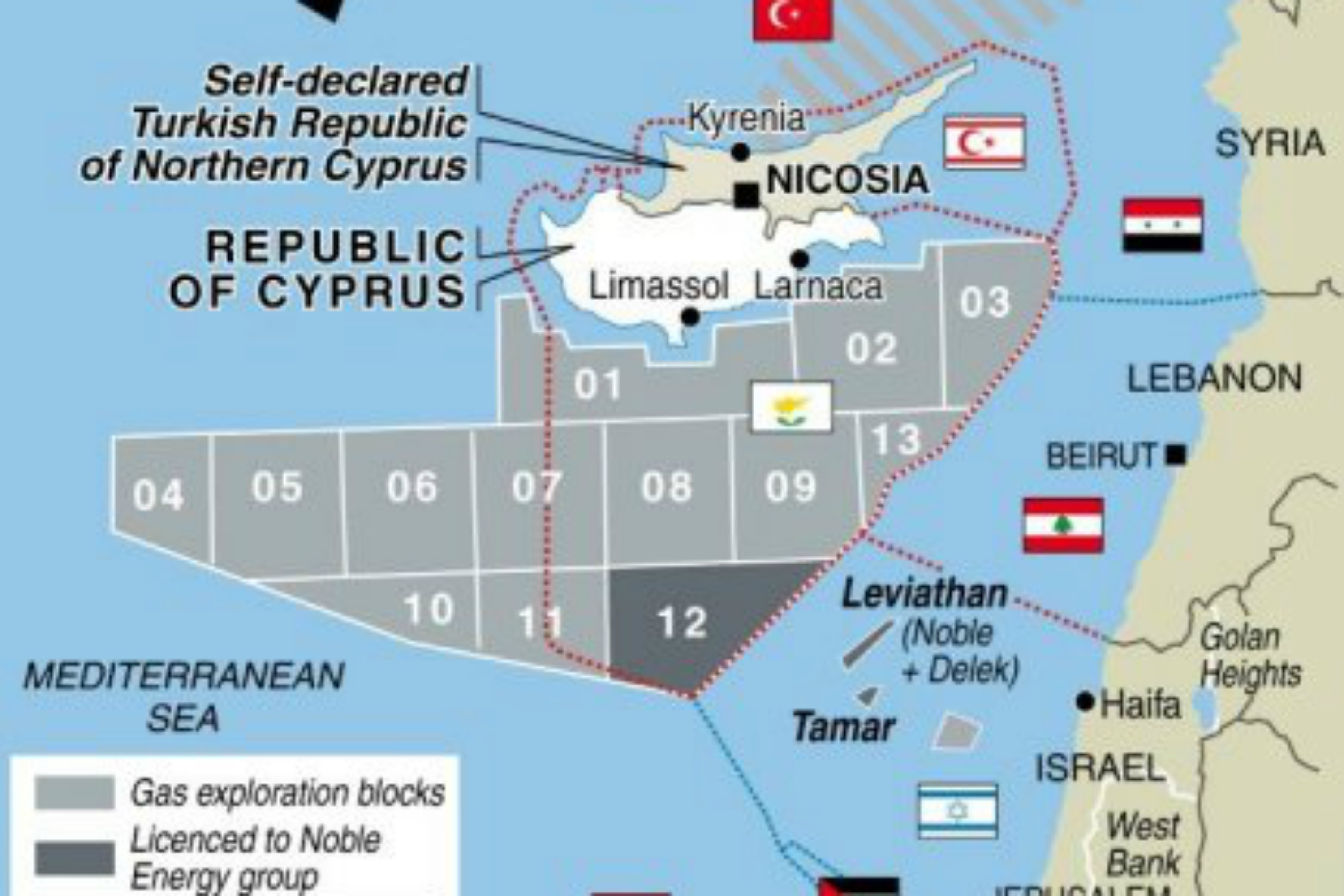 Οκτώ νέες γεωτρήσεις τους επόμενους 24 μήνες ανακοίνωσε η Λευκωσία