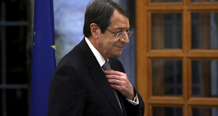 Σε γεύμα με τους Μόνιμους Αντιπροσώπους των 5 Μόνιμων Μελών του ΣΑ παρακάθισε ο Αναστασιάδης